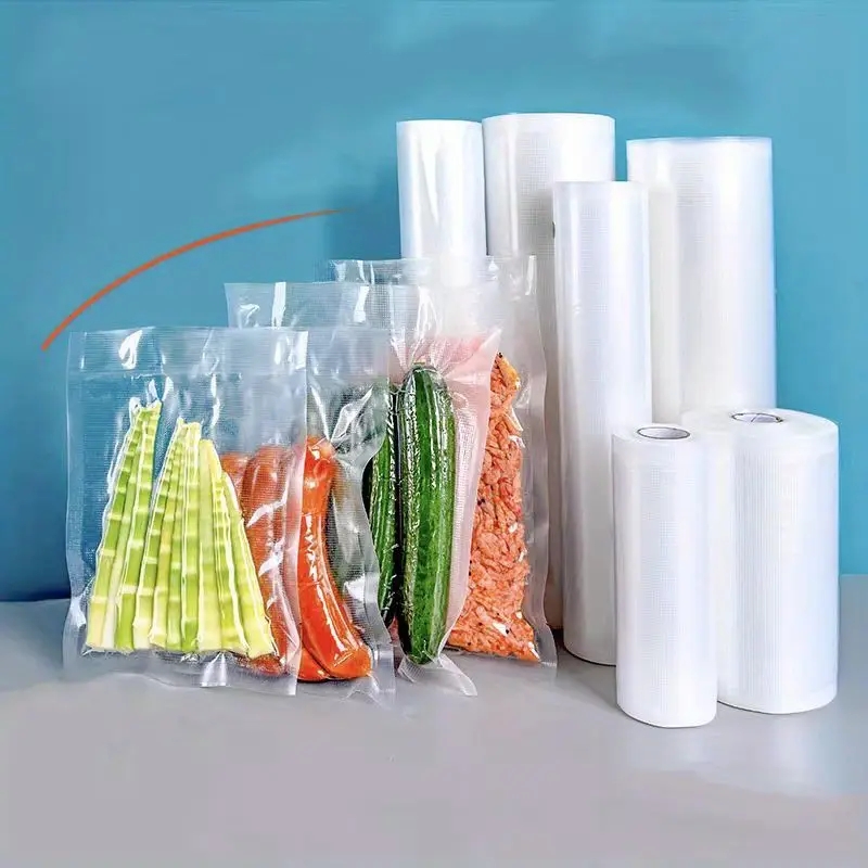 Food Storage Bag - ถุงสูญญากาศสำหรับอาหาร ขนาด 500 ซม./ม้วน สำหรับการเก็บรักษาแบบซูวีด ถุงบรรจุภัณฑ์สำหรับเครื่องซีลสูญญากาศ