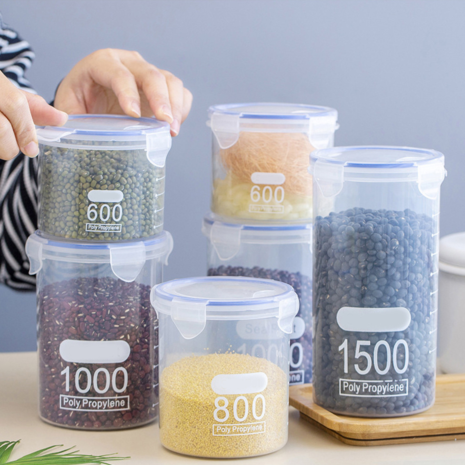ชุดโหลเก็บอาหารแบบปิดสนิท 6 ชิ - Food Storage Containers บทวิจารณ์และราคา