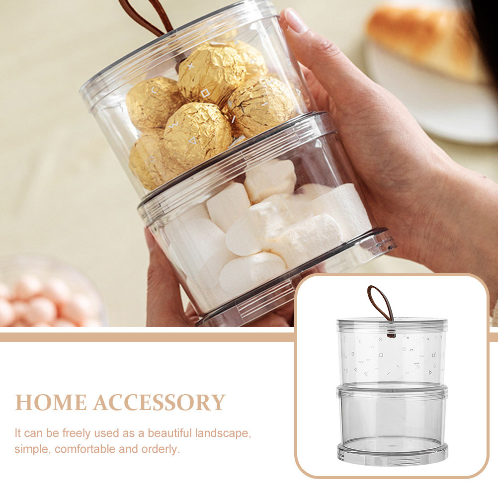 ชุดโหลเก็บขนม 2 ชิ้น อเนกประสง - Food Storage Containers บทวิจารณ์และราคา