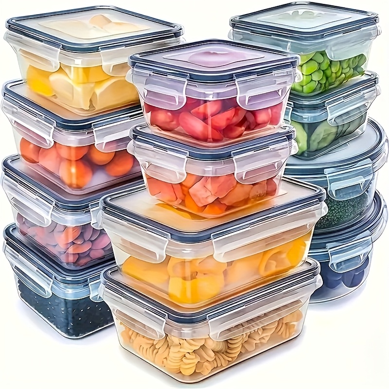 ชุด 8 ชิ้น ประกอบด้วย 4 กล่องแ - Food Storage With Dividers บทวิจารณ์และราคา