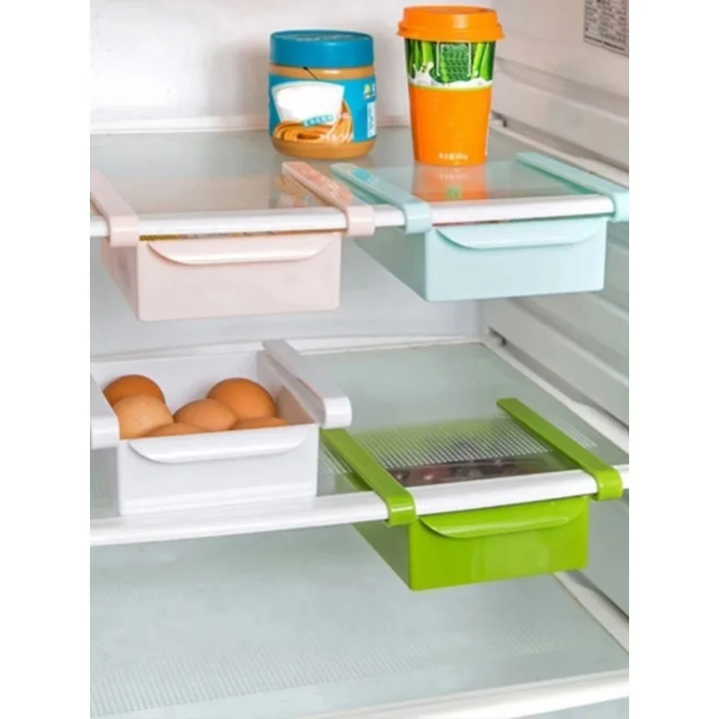 สไลด์ห้องครัวตู้เย็นตู้แช่แข็ง - Food Storage With Dividers บทวิจารณ์และราคา