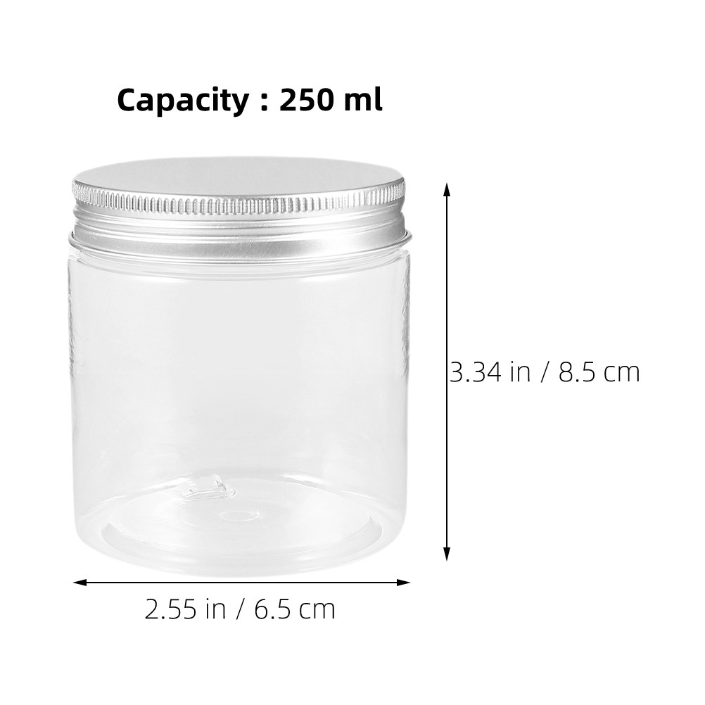 ชุดโหลพลาสติกใส 4 ชิ้น พร้อมฝา - Food Storage Containers บทวิจารณ์และราคา