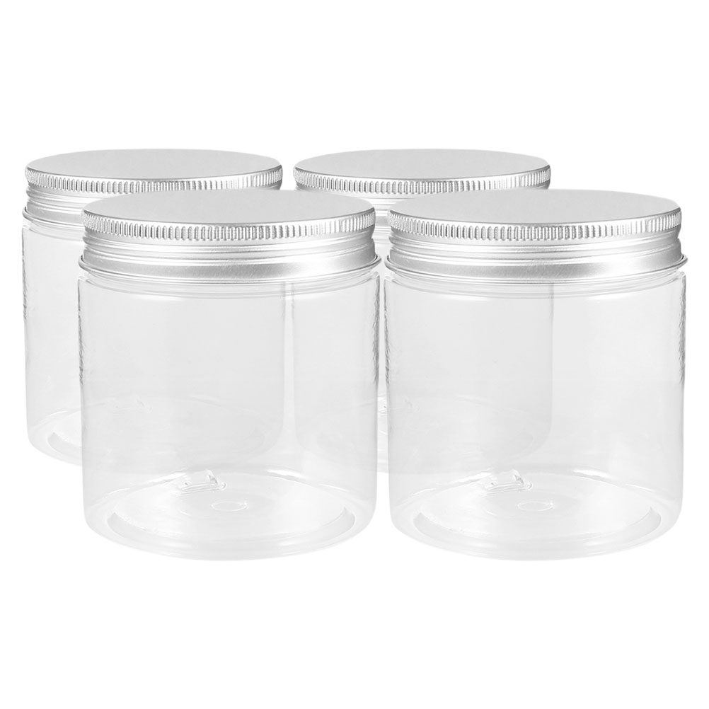 ชุดโหลพลาสติกใส 4 ชิ้น พร้อมฝา - Food Storage Containers บทวิจารณ์และราคา